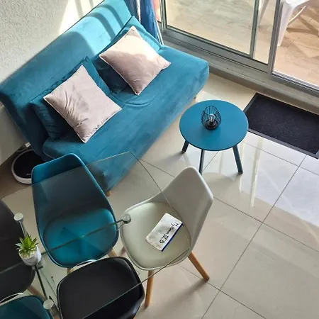 アパート Mykonos Iii, T2 Mezzanine, Vue Mer, Parking Et Wifi *