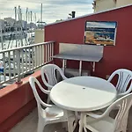 Apartment Mykonos Iii, T2 Mezzanine, Vue Mer, Parking Et Wifi Agde