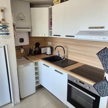 Mykonos Iii, T2 Mezzanine, Vue Mer, Parking Et Wifi Appartement Agde