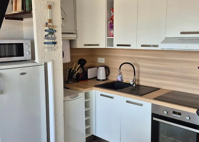 Appartamento Mykonos Iii, T2 Mezzanine, Vue Mer, Parking Et Wifi *