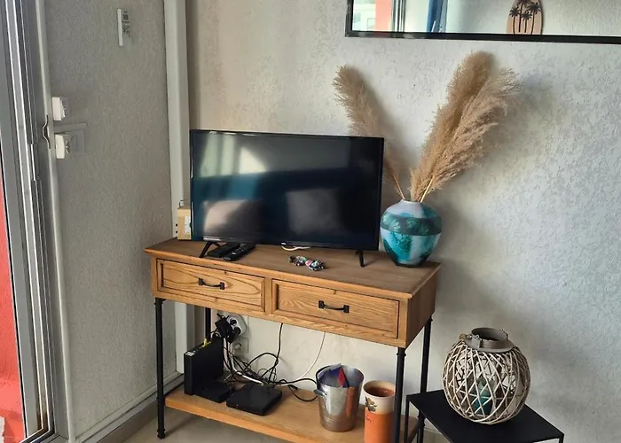 Mykonos Iii, T2 Mezzanine, Vue Mer, Parking Et Wifi * Agde