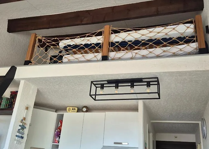 Mykonos Iii, T2 Mezzanine, Vue Mer, Parking Et Wifi Agde