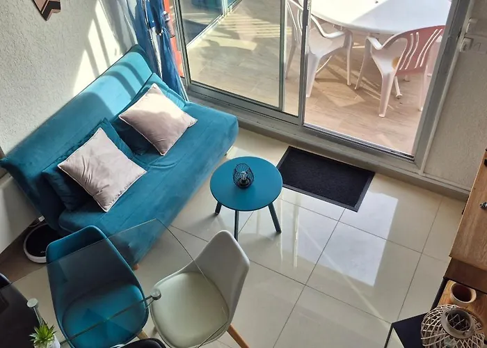 Mykonos Iii, T2 Mezzanine, Vue Mer, Parking Et Wifi Agde