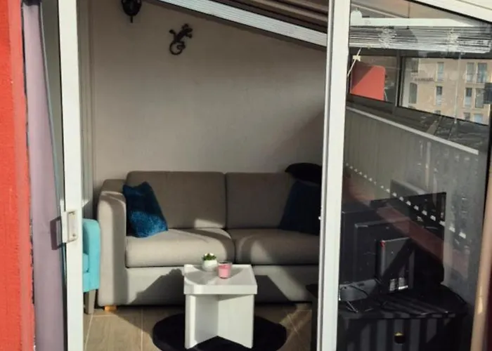 Appartamento Mykonos Iii, T2 Mezzanine, Vue Mer, Parking Et Wifi Agde