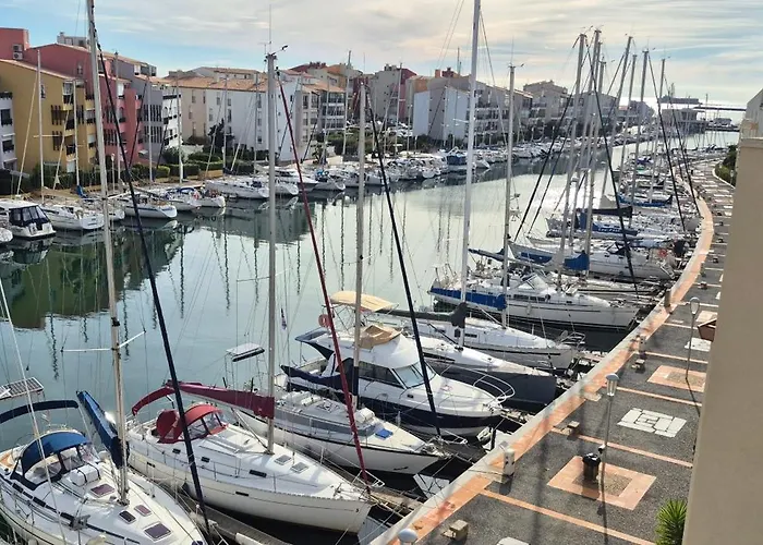 Mykonos Iii, T2 Mezzanine, Vue Mer, Parking Et Wifi * Agde