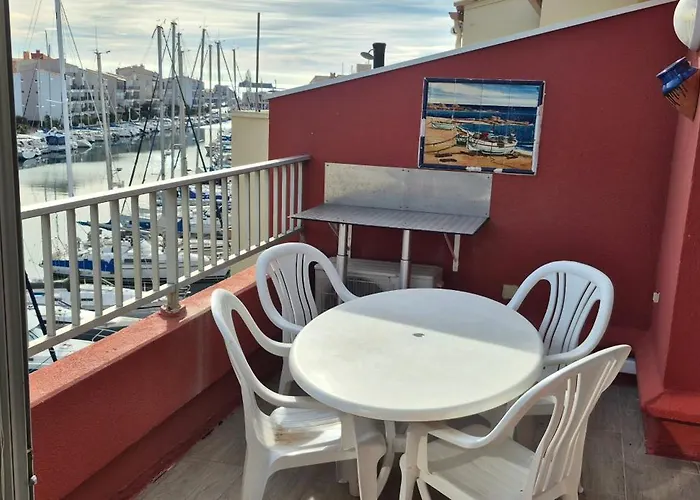 Appartamento Mykonos Iii, T2 Mezzanine, Vue Mer, Parking Et Wifi Agde